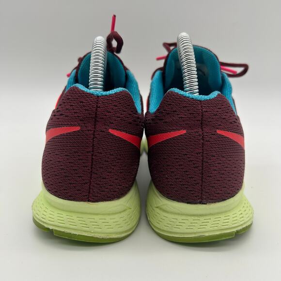 Nike Zoom Pegasus 32 N7 Shoes Women 8 Maroon Acteva Athletic Sneakers 811339-663 - Picture 4 of 8